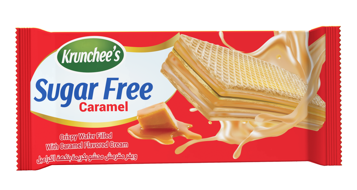 Krunchee's Sugar Free Wafer – Caramel