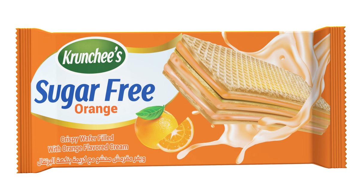 Krunchee's Sugar Free Wafer – Orange